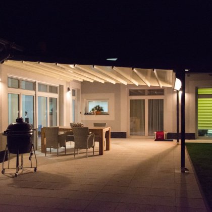 Obrázek č. 3 pro 'Pergola Silver se shrnovací střechou'